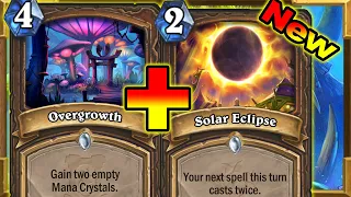 Broken New Druid Combo! Insane Ramping To 10 Mana | Big Corrupt Clown Druid | Darkmoon | Hearthstone