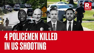 4 Police Officers Killed, 4 Injured In Shooting In US’ North Carolina