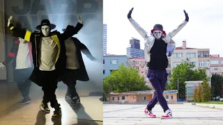 Jabbawockeez Michael Jackson dance challenge | Bare with me by Teyana Taylor