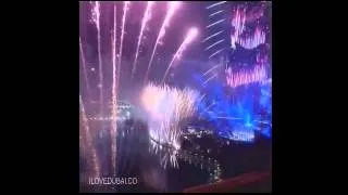 Dubai New Year 2015 Fireworks. World's Best New Year's Eve 2015 Celebration