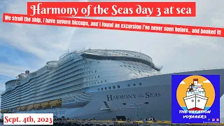 Day 3 on the Harmony of the Seas and I have bad hiccups, ship roaming, and a parade on a ship!