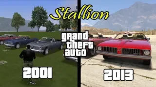 Evolution of "STALLION" in GTA games!