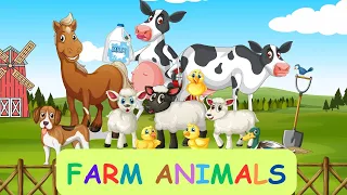 Farm Animals-"Farmyard Fun: Vocabulary Adventures for Kids!" 🚜🐄🌟