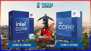 Core i9-14900K Vs i7-13700K performance test