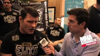 Michael Bisping on Vitor Belfort at UFC on FX 7: "After round 1 he'll be a walking punching bag"