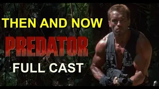 PREDATOR (1987) THEN AND NOW - ALL CAST: 2022