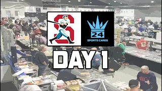 Ohio's Best Vintage Card Show! | Strongsville Vlog Part 1