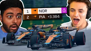 MCLAREN 1-2! BIBLICAL SCENES! WHAT DID WE JUST DO?! BEST RACE! - F1 Manager 2023 CAREER MODE Part 9