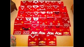 My Manchester United Home Shirt Collection 1958-2018 😁