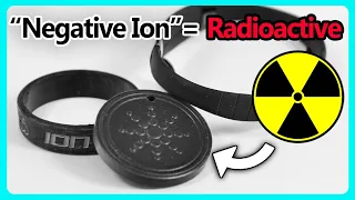 Negative Ion/Anti-5g Products Are Actually RADIOACTIVE