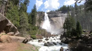 Sounds Of Nature | White Noise For Relaxation | Waterfall In Yosemite