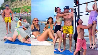 CRAZY PRANKS On The Beach ! 😅 (prt.4)