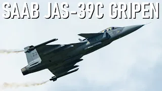 Saab JAS-39C Gripen - Swedish Air Force - AIRPOWER22