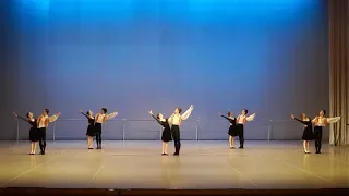 ННародно-сценический танец. Открытый показ в исполнении студентов. МГАХ, 27 апреля 2019 года.