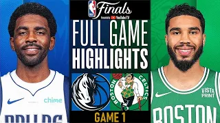 MAVERICKS vs CELTICS FULL NBA FINALS GAME 1 HIGHLIGHTS | June 6, 2024 | NBA FINALS 2024 HIGHLIGHTS