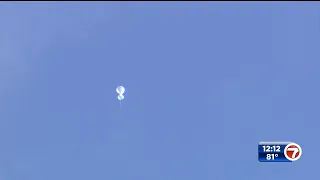 A UFO ? What was that strange sight in sky over South Florida