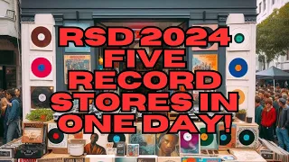 RSD 2024 - Five Record Stores In One Day!