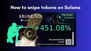 How to snipe tokens on Solana