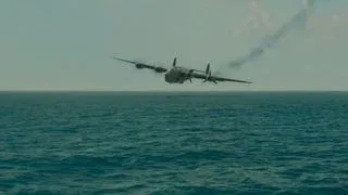 Unbroken (2014) Ditching a B-24 HD Water Landing: Pacific Ocean