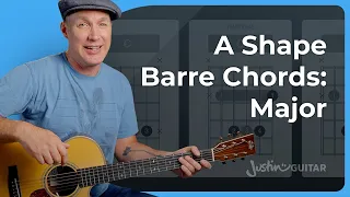 A Shape Major Barre Chords on Guitar (my best tricks and exercises)