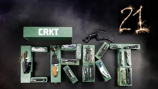 21 нож 21-го года 21-го века - новинки от CRKT