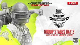 [ENG] PMNC 2022 - Pakistan | Group Stage - Day 2 | PUBG MOBILE National Championship