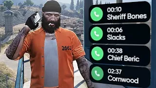 Ramee Ridicules the PD Over the Phone for Losing Aziz | Nopixel 4.0 | GTA | CG