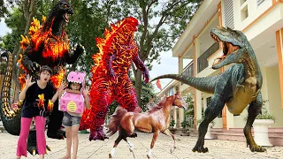 Khủng long bạo chúa đại chiến Godzilla ngoài đời thật p-100- Dinosaur-Godzilla In Real Life