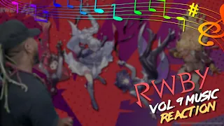 reacting to RWBY Volume 9 OST (LYRICS?) + Funny Moments