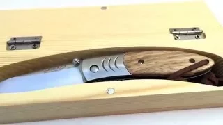 Black FOX Knives Wood Folding BF-70 - Kniveksperten.no