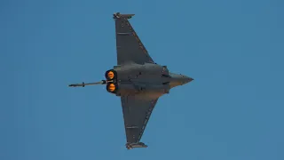 Rafale Solo Display at sunset - Air Legend 2023