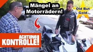 PUNKTE und Bußgelder! Motorräder mit MÄNGELN!  |Old But Gold| Kabel Eins | Achtung Kontrolle