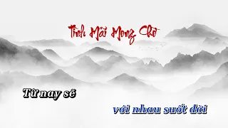 Tình Mãi Mong Chờ | Hoàng Dũng | Karaoke | Tone Nam