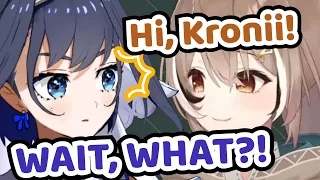 Kronii's Priceless Reaction When Mumei managed To Find Her【Hololive EN| Nanashi Mumei x Ouro Kronii】