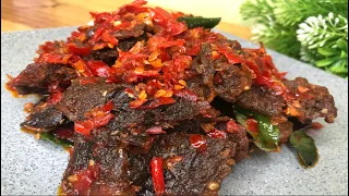 Cara Simpel Masak Dendeng Balado / Dendeng Batokok Khas RM Padang Kamu Harus Coba Ini Enak Banget!!