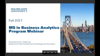 Webinar: Business Analytics