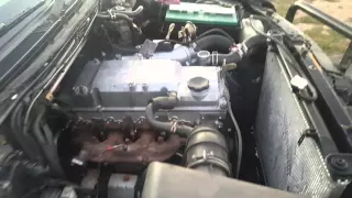 First running of a 4m41 pajero after complete rebuild