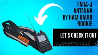 The New Fara-J Antenna #hamradio #antenna #hamharder