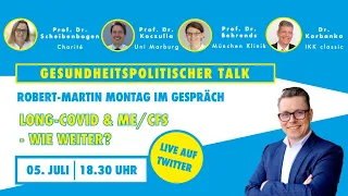 Gesundheitspolitischer Talk: Long-COVID & ME/CFS - Wie weiter?