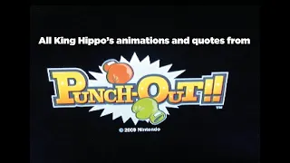 Punch-Out!! Wii - All King Hippo Animations And Quotes