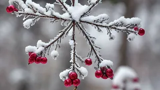 ЗА ОКНОМ ТИХО ШЕПЧЕТ ФЕВРАЛЬ.Звучит прекрасная музыка.Композитор-Андрей Обидин🙏