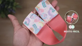 Grosgrain ribbon bow - I like the color variations | Elysia Handmade