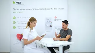 Demonstration of spirometry (SPIRO) - MESI mTABLET SPIRO