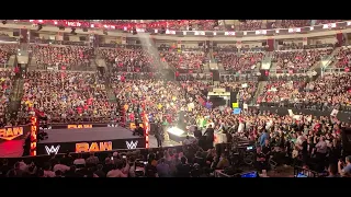 NOT ON TV: Pat McAfee & Raw Crowd Sing Happy Birthday To Michael Cole #wweraw