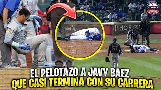 El PELOTAZO que CASI TERMINA con la CARRERA de JAVIER BAEZ | MLB