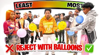 Pop The Least Attractive Persons Balloon Or Find Love! *Girls edition*