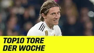 Die Top10 Tore der Woche: Weltfußballer Luka Modric trifft gegen die Krise | DAZN Highlights