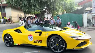 Ferrari’s are take Down Bengaluru 🐎🇮🇳🚀🔥