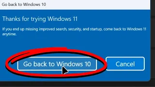 How to Go Back to Windows 10 from Windows 11 (Tutorial)