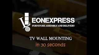 TV Wall Mounting in 30 sec. Professional TV Installation Toronto GTA.